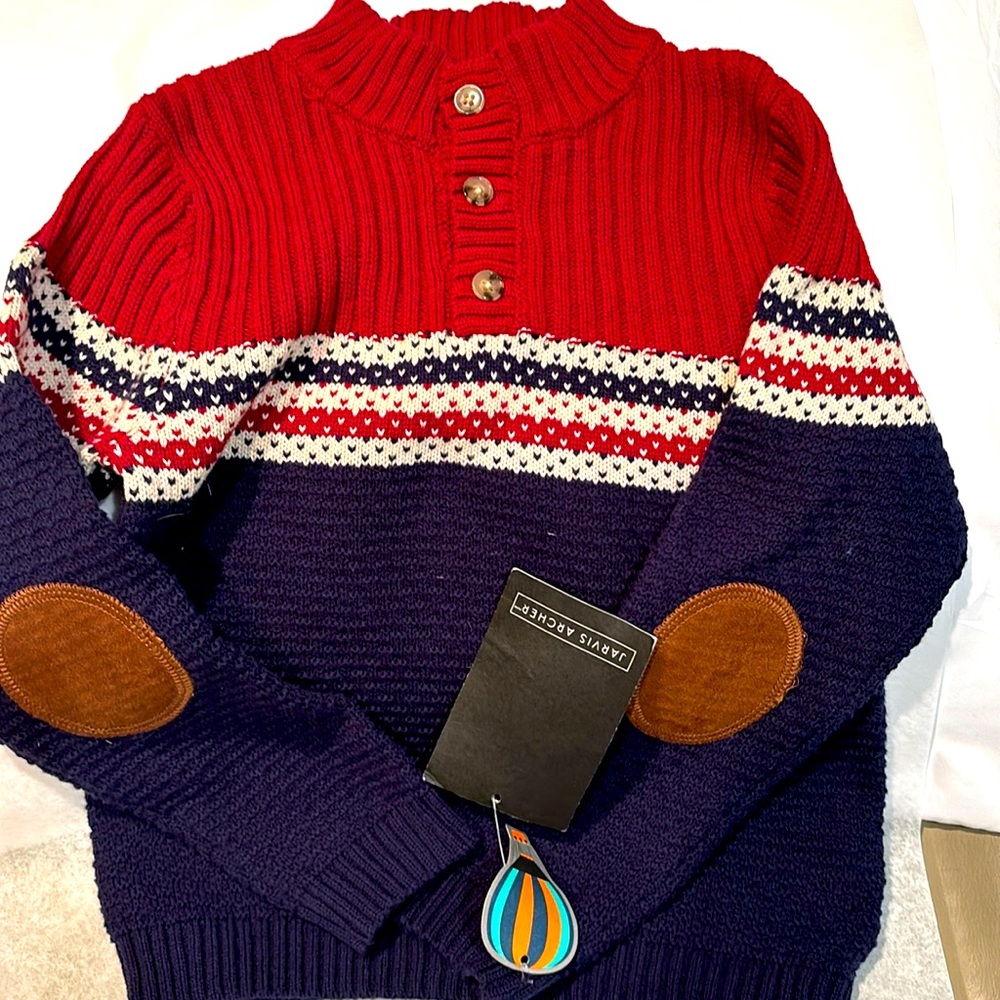 Sweater for boy size 5-6. New with tags very good quality